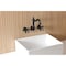 Kingston Brass Double-Handle Wall Mount Bathroom Faucet, Matte Black KS1250PKX - alternate 5