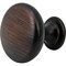 Designperfect 1-3/16 Diameter Round Cabinet Knob, Brushed Oil Rubbed Bronze DPA-R28KORB - alternate 3