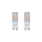 Bulbrite 30-Watt Equivalent T4 Non-Dimmable Bi-Pin (G9) LED Light Bulb Soft White, 2PK 861513 - alternate 1