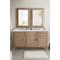 James Martin Vanities Portland 60'' D Vanity Whitewashed Walnut w/ Ethereal Noctis Silestone Top w/ Wireless Charger 620-V60D-WW-FENC - alternate 6