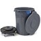 Magnum Tool Gray 32 Gallon Trash Can Set (Trash Can, Quiet Dolly, and Reinforced Lid) (1 Set) CMTC-CLD0-32G01 - alternate 1