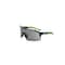 Jackson Safety Maxview+, Safety Glasses, Anti-Fog & Anti-Scratch, Smoke Lens, Black/Green Frame, Half-Frame 60003 - alternate 1
