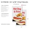 Signmission Hot Dog & Fries, Vinyl Decals Only 24 Inch x 36 Inch, Vinyl Decal, 2PK DSB-2436-2PACK-Hot Dog & Fries - alternate 2