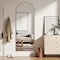 Simple Deluxe Arched Full Length Mirror, Floor Mirror with Stand, Hanging Mirror Full Length for Home Wall Decor,  3A88MIROGZ2164BLK - alternate 7