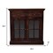 Homeroots 35in Walnut Solid Wood Accent Cabinet With Two Doors And Two Drawers 654284 - alternate 5