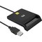 Adesso Publishing Adesso Smart Card Reader - Contact - Cable - USB 2.0 - Banking - TAA Compliant SCR-100 - alternate 1