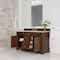 James Martin Vanities Brookfield 60" Single Vanity, Honey Oak, w/ 3 CM Siberian Silestone Top 547-V60S-HNO-3SFR - alternate 4