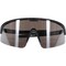 Bouton Optical Enhanced Coverage Half-Frame Safety Glasses, w/Black Frame, Silver Mirror Plus Lens, and Anti-Scratch 250-41-0005 - alternate 4