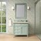 James Martin Vanities Brittany 36" Single Vanity, Sage Green, w/ 3 CM Tajnar Eclos Top 650-V36-SGR-3TJR - alternate 5