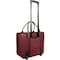 Francine Collections Ltd FLORENCE ROLLER & TOTE BURGUNDY FLORLRT-02 - alternate 7