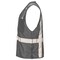 Dome75 Hi-Vis Safety Vest LG/XL Class Non-ANSI/Enhanced Visibility , Zipper 2 Pockets, 1 Mic Tab DV1281 - alternate 4