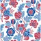 A-Street Prints Jana Red Jacobean Wallpaper 4081-26338 - alternate 1