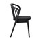 Armen Living Echo Black Oak Wood and Faux Leather Dining Chairs - Set of 2 LCECSIBLK - alternate 7