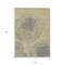 Homeroots 9' X 12' Beige Taupe And Gray Abstract Washable Indoor Outdoor Area Rug 582792 - alternate 5