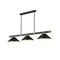 Z-Lite Vanguard Matte Black + Rubbed Brass 3 Light Billiard 3050-3MB-RB-MMB - alternate 7