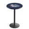 Holland Bar Stool Co 36" Blk Wrinkle Gonzaga Pub Table, 36" dia. Top L214B3636Gonzga - alternate 1