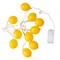 Elegani 10 LED Lemon String Lights - Warm White Indoor Outdoor Dcor for Windows, Trees, Railings PH-LEMON - alternate 1