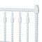 Baxton Studio Denita Bedroom Set with Chest, White, Full 271-14734-14743-14741-14739-ZORO - alternate 7