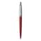 Parker Jotter Ballpoint Pen, Retractable, Medium 0.7 mm, Blue Ink, Kensington Red/Chrome Barrel 1953241 - alternate 2