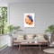 Trademark Fine Art Outdoor Canvas Art - Andi Halil  'Yellow a Blue' Wall Art for Patios, or Gardens 1X29034-OC3047WR - alternate 5