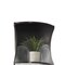 Homeroots 77" Espresso Wood Five Tier Corner Bookcase 630397 - alternate 1