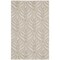Homeroots 3' X 4' Gray and Ivory Floral Indoor Outdoor Area Rug 527645 - alternate 5