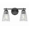 Z-Lite Andree Matte Black 2 Light Vanity 1960-2V-MB - alternate 5