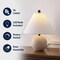 Jonathan Y Liza 16" Modern Minimalist Travertine Globe LED Table Lamp, Beige JYL1151A - alternate 7