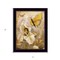 Homeroots Flowers and Butterflies I 1 Black Framed Print Wall Art 415881 - alternate 4