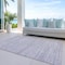 Homeroots 9' X 12' Lavender And Lilac Abstract Washable Indoor Outdoor Area Rug 613113 - alternate 7