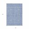 Homeroots 10' X 14' Sky Blue And Ivory Floral Washable Indoor Outdoor Area Rug 582373 - alternate 7