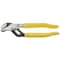 Klein Tools 6 1/2 in Straight Jaw Tongue and Groove Plier Serrated, Plastic Grip D502-6 - alternate 1