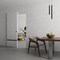 Sartodoors Hidden Barn, Planum 0012 White Silk, Sturdy Finished Doors, Magic Concealed Sliding Set 24" x 80" PLANUM0012HB-WS-24 - alternate 1