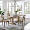 Crosley Joanna 5-Piece Dining Table Set For 4 KF13064RB-RB - alternate 6