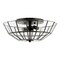 Jonathan Y Theo 15.5" 2-Light Farmhouse Rustic Iron/Glass LED Semi Flush Mount, Oil Rubbed Bronze/Clear JYL9928A - alternate 8