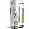 Zebra Pen Retractable Ballpoint Pen, Medium 1.0 mm, Black PK12 22210 - alternate 1