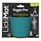 Lickimat Yoggie Pot Turquoise Rubber Slow Feeder For Dogs LM5301TQ-DR - alternate 1