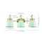 Jonathan Y Phineas 25.5" 3-Light Adjustable Farmhouse Bohemian Iron LED Vanity Light, Mint Green/Brass Gold JYL1116D - alternate 8