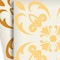 Homeroots 6" X 6" Golden Yellow Retro Peel And Stick Removable Tiles 399842 - alternate 3