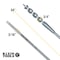 Klein Tools Flex Bit Auger with Screw Point, 3/4 x 54-Inch 53719 - alternate 7