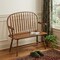 Homeroots 44in Oak Solid Wood Bench 733252 - alternate 4