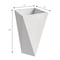 Leisuremod Aloe Handcrafted Fiberstone & MgO Clay Square Tapered Planter with Cover & Weather-Resistant AP29W - alternate 5