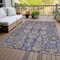 Homeroots 10' X 14' Purple Beige And Taupe Oriental Washable Indoor Outdoor Area Rug 582127 - alternate 7