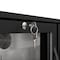 Koolmore 2 Door Back Bar Cooler  Counter Height Glass Door Refrigerator with LED Lighting - 7.4 cu.ft., Black BC-2DSW-BK - alternate 6