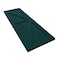 Ekena Millwork True Fit PVC Two Equal Panel Farmhouse Fixed Mount Shutters w/ Z-Bar, Thermal Green , 18W x 44H, PR TFP102FH18X044FG - alternate 7