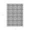 Homeroots 8' X 10' Black Ivory And Gray Medallion Washable Indoor Outdoor Area Rug 589329 - alternate 5
