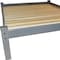 Homeroots Gray Solid Wood Full Bed Frame 546710 - alternate 5
