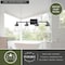 Vaxcel Mason 4 Light Farmhouse Black Bathroom Vanity Fixture Clear Glass W0413 - alternate 7