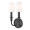 Z-Lite Tova Matte Black 2 Light Wall Sconce 3049-2S-MB - alternate 1