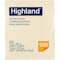 3M Note, Highland, 3"X5", Yellow, PK12 6559YW - alternate 4